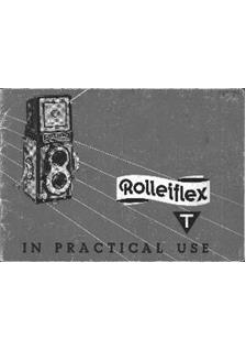 Rollei Rolleiflex T manual. Camera Instructions.